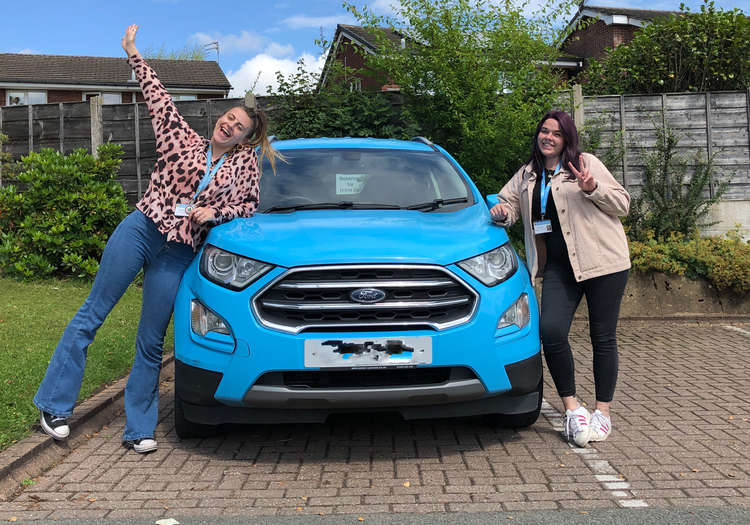 It is the first Hospice event held in over two years. Pictured are event organisers: Beth Candy, Events Manager for East Cheshire Hospice, and Bethan Wade, Challenge and Events Coordinator.