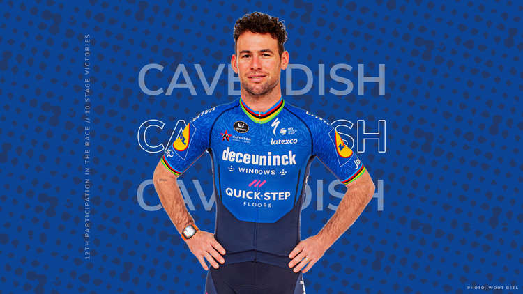 Mark Cavendish is confirmed for the Tour of Britain, which will spend a few hours around Macc. (Image - Wout Beel)