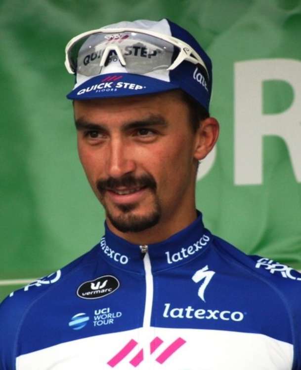 After Cavendish, 29-year-old Frenchman Julian Alaphilippe is the second cyclist confirmed for the race. (Image - CC Unchanged Geof Sheppard bit.ly/38f3Fn)