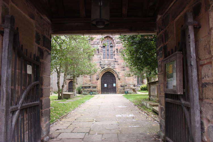 The entrance to St. Peter's Church in Prestbury. Cases in Prestbury remained the exactly same as last week - a rarity in any ward in Macclesfield and the UK as a whole.