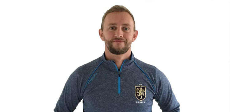 Andy Appleyard of Macclesfield RUFC, who play on Priory Lane.