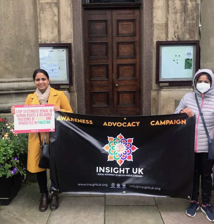 40 towns of British Indians took part in a silent vigil on Saturday, including Macclesfield.