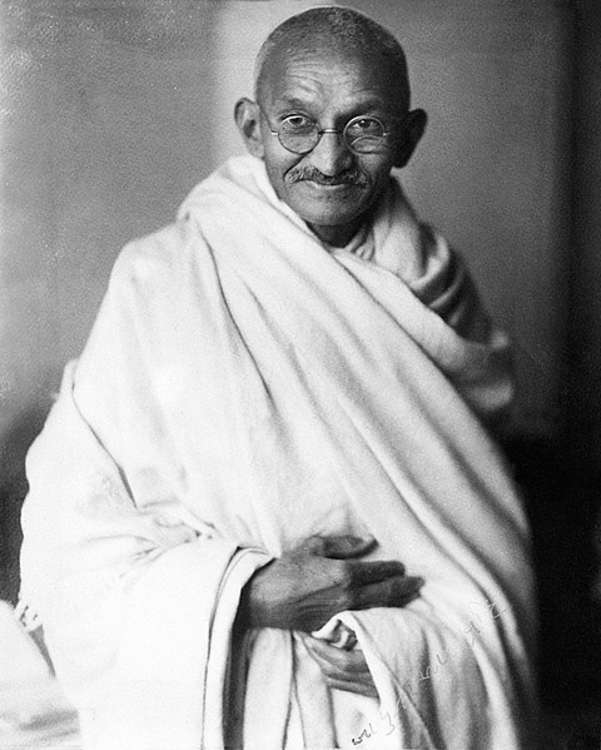 Mahatma Gandhi pictured in London during the year of 1931. He was born on October 2 1869. He died on Janary 30 1948, just five months after India's independence. (Image - Public Domain Elliott & Fry)