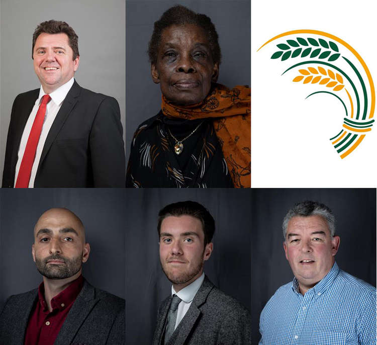 Five Macclesfield area councillors claimed no further expenses: (from clockwise) Cllr Steve Carter (Lab), Alift Harewood (Lab), Lloyd Roberts (Ind), James Barber (Lab), Ashley Farrall (Lab).