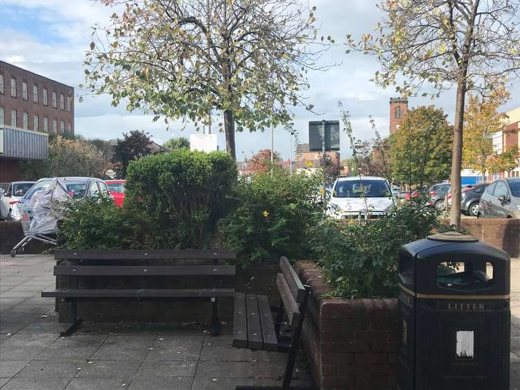 Exchange Square is looking a lot better in Macclesfield.