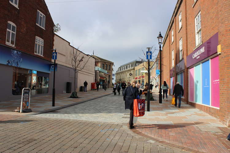 Castle Street was back to its busy self one hour after the ceremony.