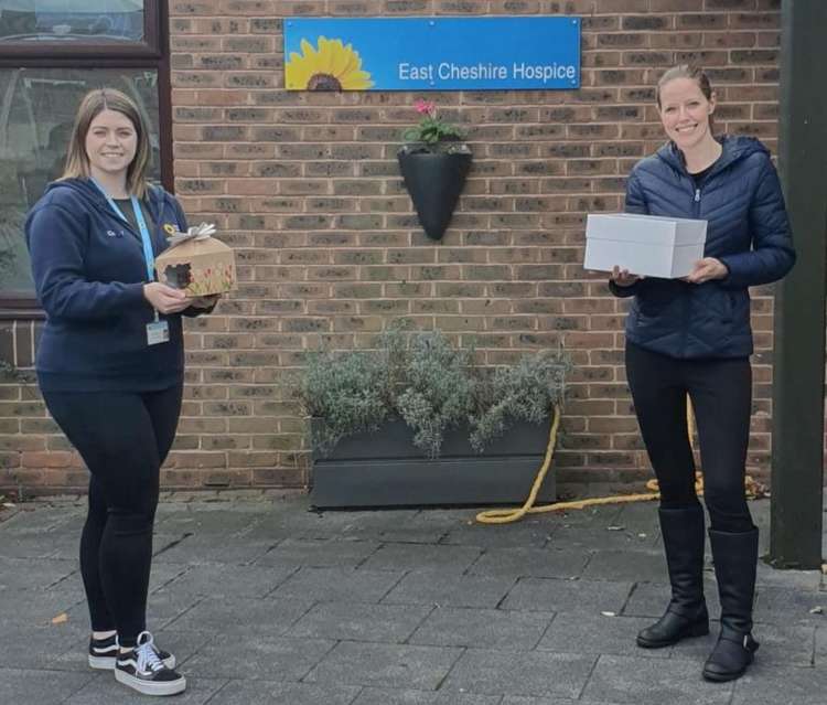 It is the latest community endeavour for the Macc baker. Victoria also donates cakes to East Cheshire Hospice every month, where they're a big hit.