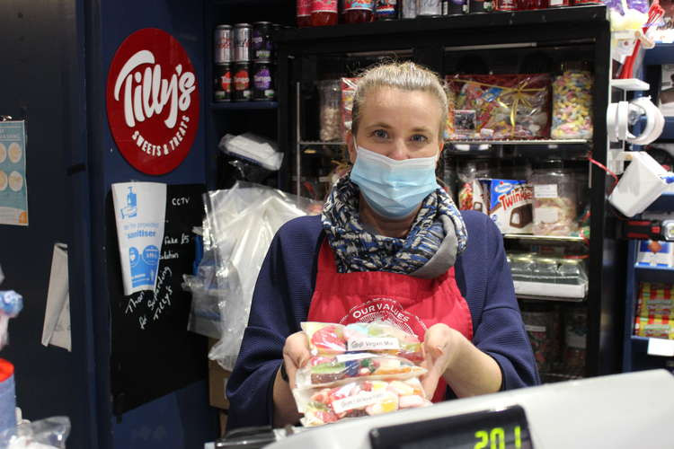 Lorraine Davies is providing free sweets to entrants of the Macclesfield Bikeathon, and will be open on the day for an extra boost of glucose.