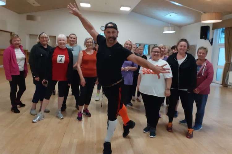 Professional dancer Mark kept the classes going virtually during lockdown, and now does three in-person classes per day.