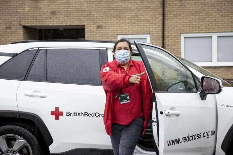 Natalie Geist is launching the British Red Cross appeal for Macclesfield.