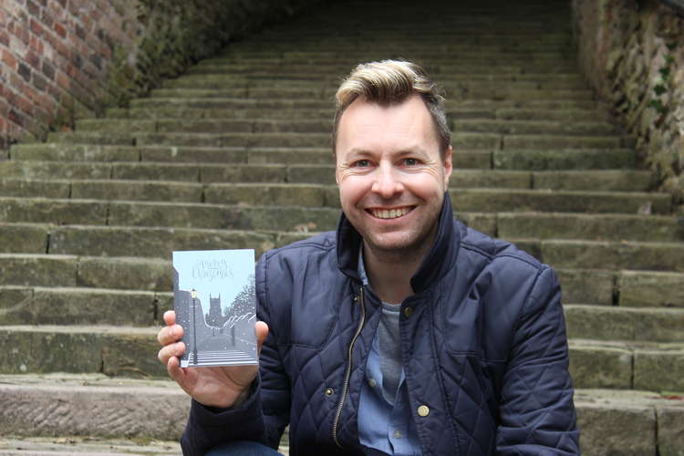 It was by coincidence that both subjects for the Christmas cards - Church Street and 108 Steps - were at the same end of town.