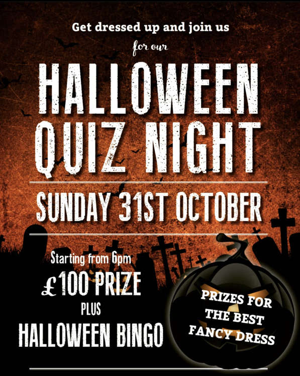 If you're after more of a sit down on Halloween night, then this Macclesfield bar is hosting a horrifying quiz night!