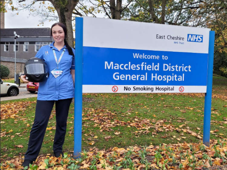 When she is not working at Macclesfield District General Hospital on Victoria Road, Tara is practicing her driving skills.