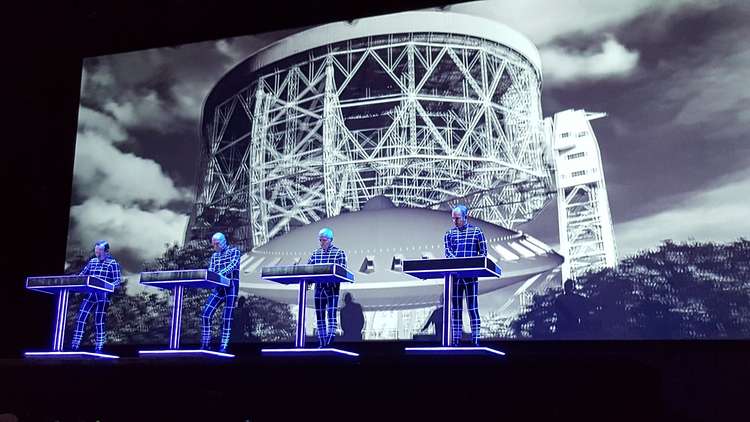 German band Kraftwerk play the Lovell Stage at Bluedot 2019. (Image - PkH1965 CC 4.0 Unchanged bit.ly/3BD02ne)