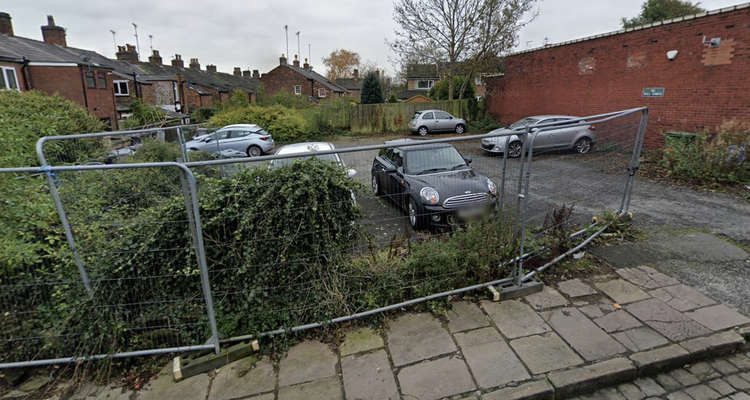 Councillors opted to not decide whether this Macclesfield car park will become housing. The application wants 'two new semi-detached dwellings with off street parking'.