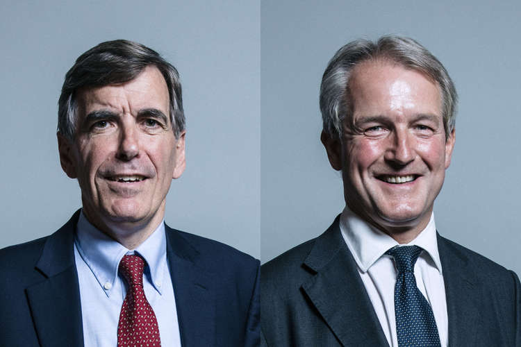 Photographer Richard Townshend snapped Rutley (left) and Paterson (right) following their victories in the 2019 general election. (Image - Richard Townshend)