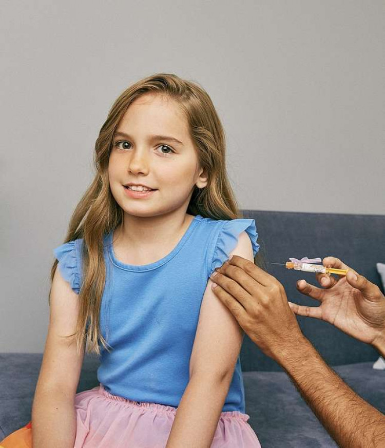 Macclesfield: Are your kids getting the COVID vaccine? (Image - SELF Magazine Heather Hazzan; Wardrobe: Ronald Burton; Props: Campbell Pearson; Hair: Hide Suzuki; Makeup: Deanna Melluso at See Management. CC 2.0 Cropped bit.ly/3bGVamE)