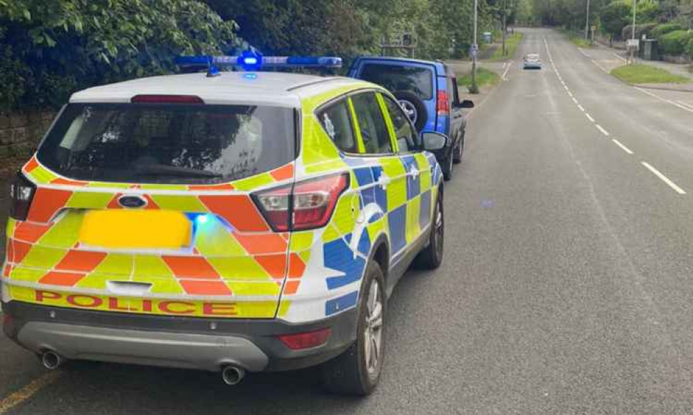 Police seized an uninsured vehicle in Leek. Image credit: Staffordshire Police