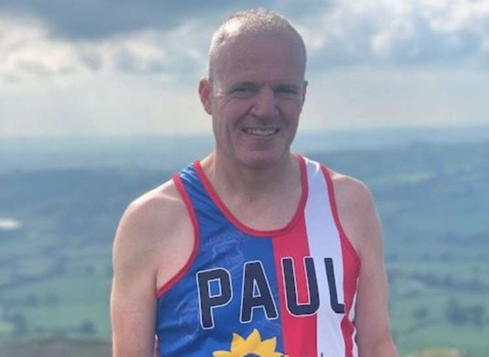 Paul Lockett took on the famous marathon earlier this month.