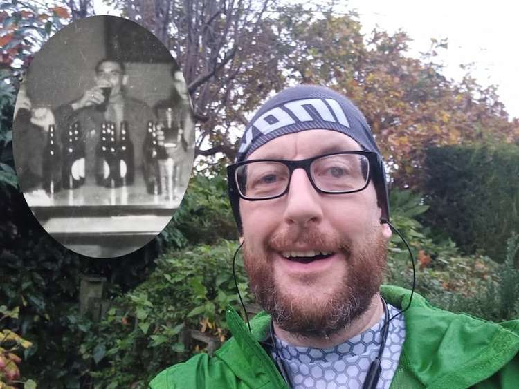 David Owen from Leek is running a half marathon in memory of his grandad.