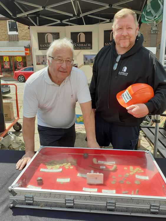 Sandbach Tunnel Project's John Jones and Linden Burt