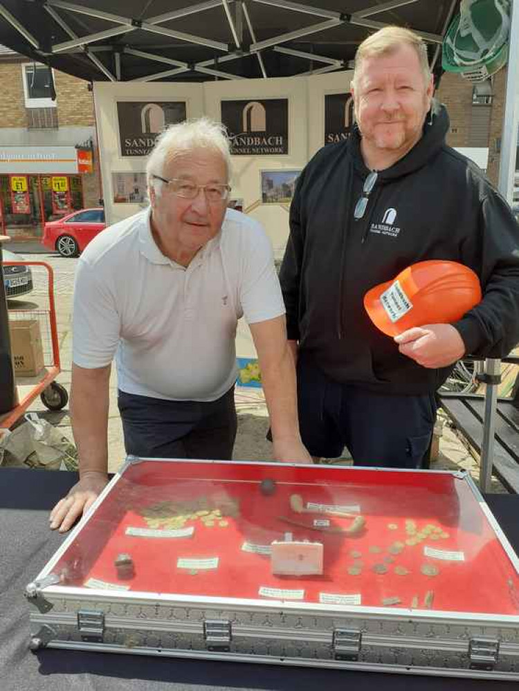 Sandbach Tunnel Project's John Jones and Linden Burt