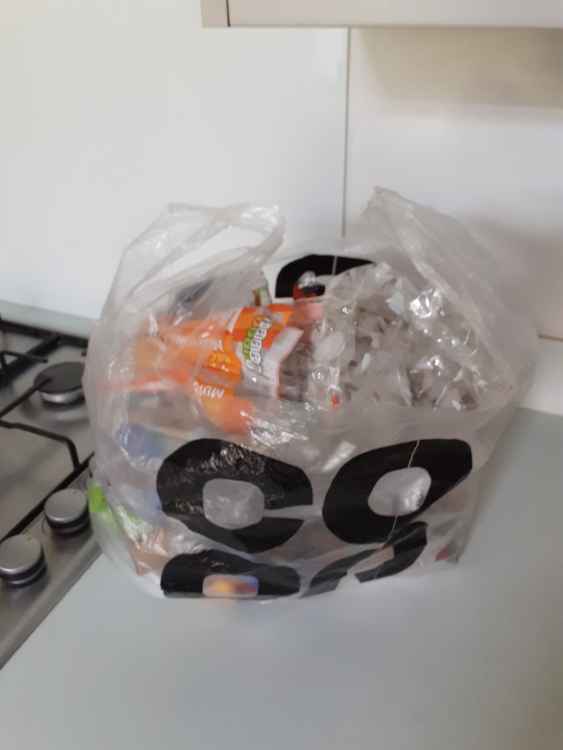 My bag of soft plastic recycling