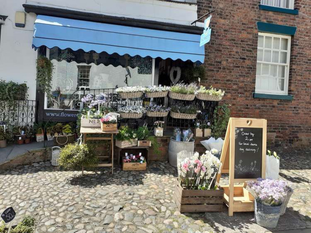 Sandbach in full bloom at Flowers on the Cobbles