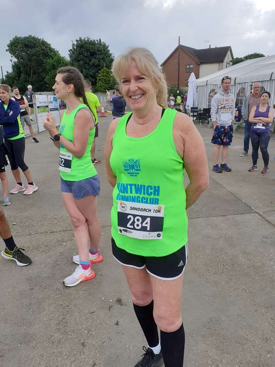 Helen Nightingale from Nantwich Running Club
