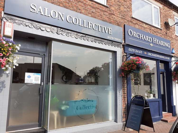 Next door neighbours ... Salon Collective and Orchard Hearing