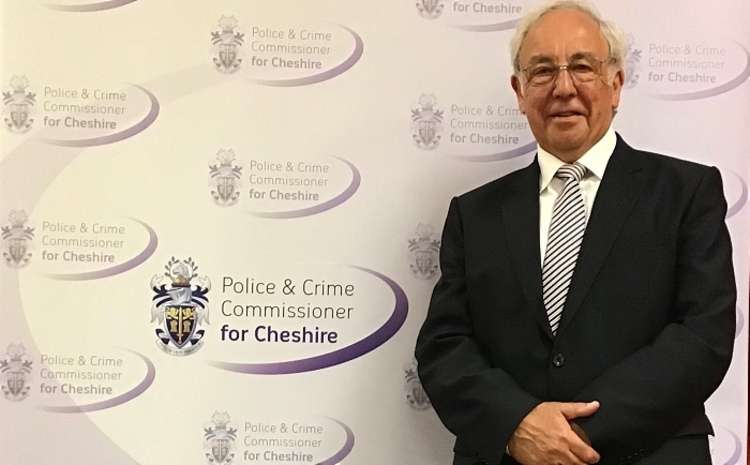 Cheshire's Police and Crime Commissioner. John Dwyer