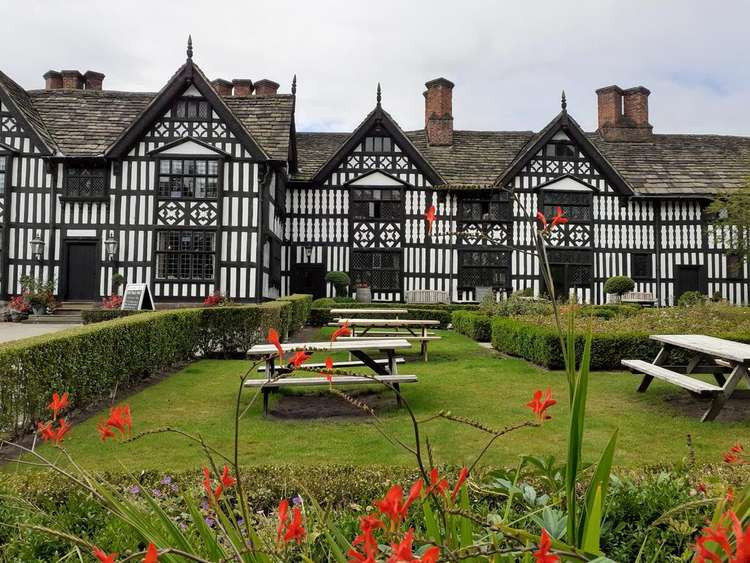 Historic Old Hall, Sandbach, dating back to 1656 now a pub