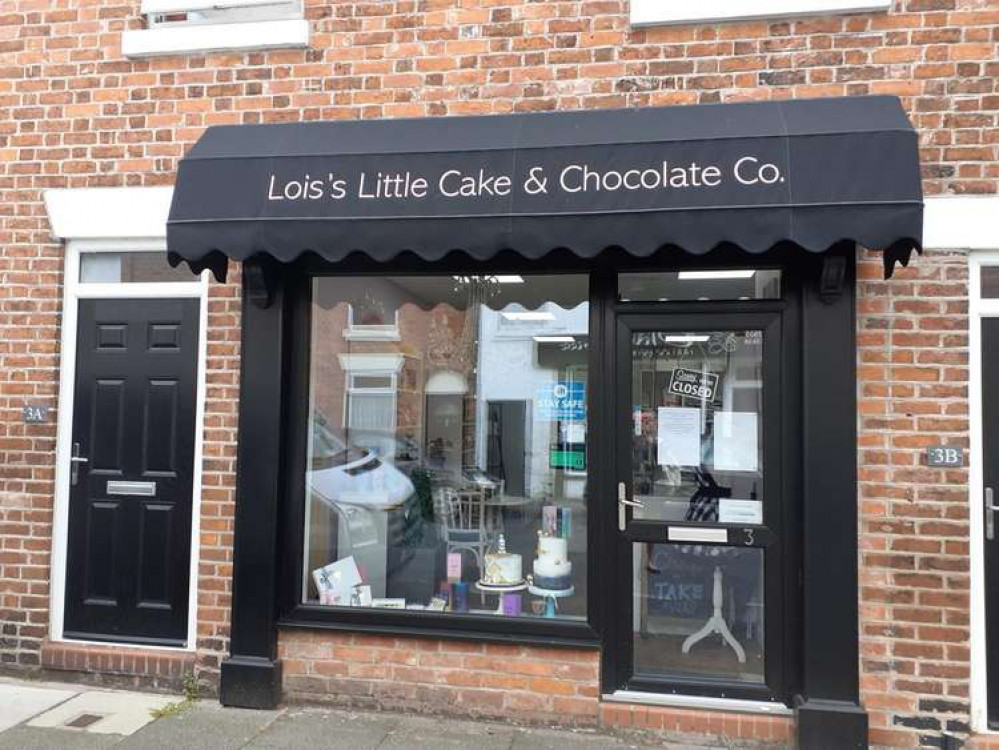 Lois's Little Cake & Chocolate company in Sandbach.