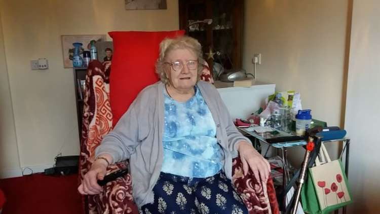 Sheila Jackson, 84: who lives in Lightley Court, Wheelock is waiting until 2024 'to return to Beechmere'.