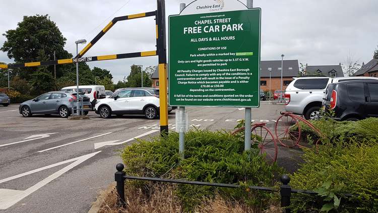 Chapel Street car park, Sandbach