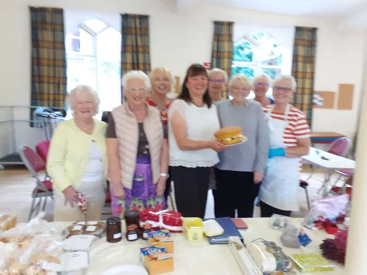 Helpers at the New Horizons event in Wheelock in aid of Macmillan Cancer Support