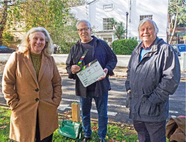 From left to right, Annemarie Flanagan, Alan Granley and Peter Gould