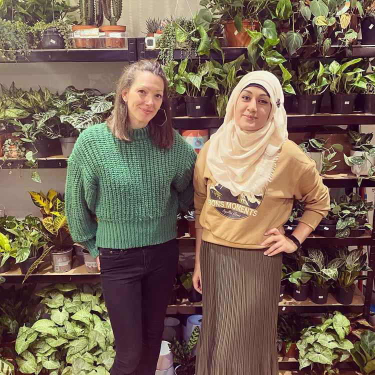 Katy Marshall and Aysha Tahir are the proud owners of Greenka