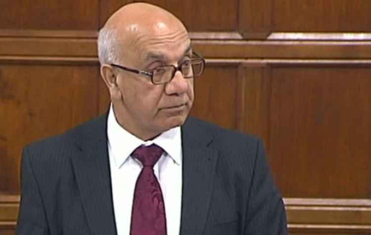 Ealing Southall MP, Virendra Sharma has criticised the map concerning the regions of Jammu and Kashmir