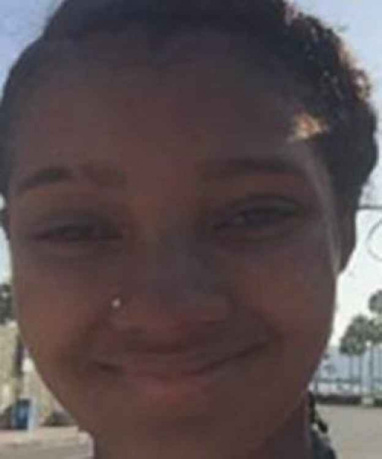 Rianna was last seen on Saturday afternoon