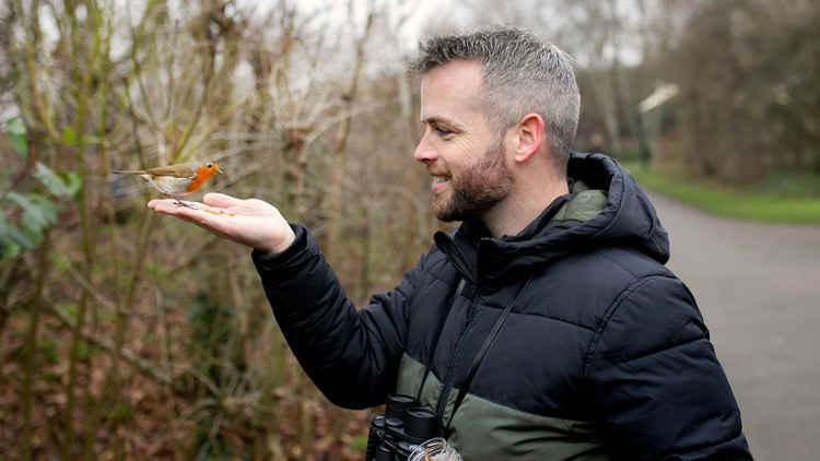 Sean McCormack, founder of Ealing Wildlife Group. Image Credit: Kimberley Miller