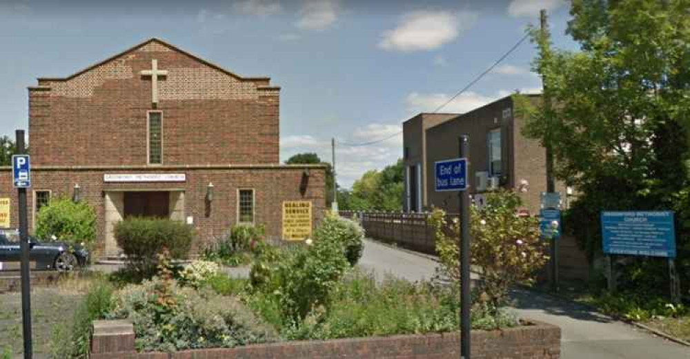 Greenford Methodist Church will be one of two sites residents will be able to get their COVID jabs. Image Credit: Google Street View