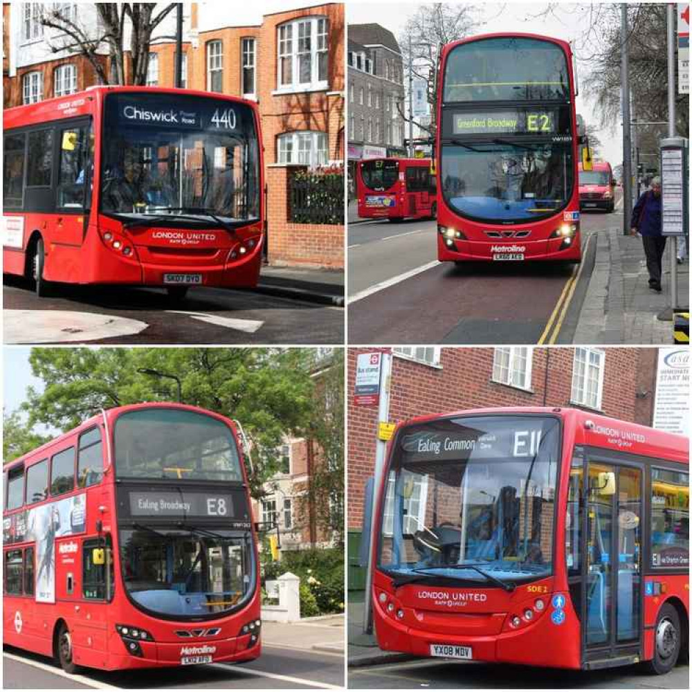 London United is responsible for the E11 and 440 routes, while Metroline is responsible for the E2 and E8 routes among others
