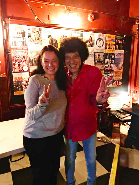 Nina Jackson with Mungo Jerry at the Half Moon