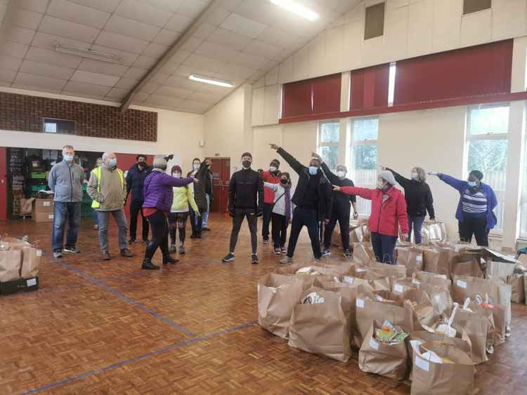 Matt Redman started volunteering at the Southall Food Distribution Hub last April, delivering food packages to those in need