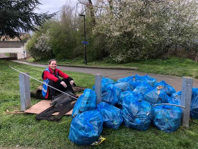 84 volunteers cleared around four tonnes worth of litter. Image Credit: LAGER Can 84 volunteers cleared around four tonnes worth of litter. Image Credit: LAGER Can