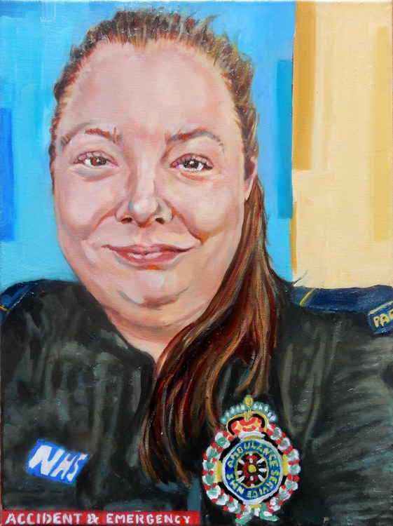 Helen Chiverton NHS Paramedic by Stella Tooth