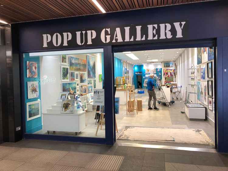 The new gallery will be located adjacent to Tesco