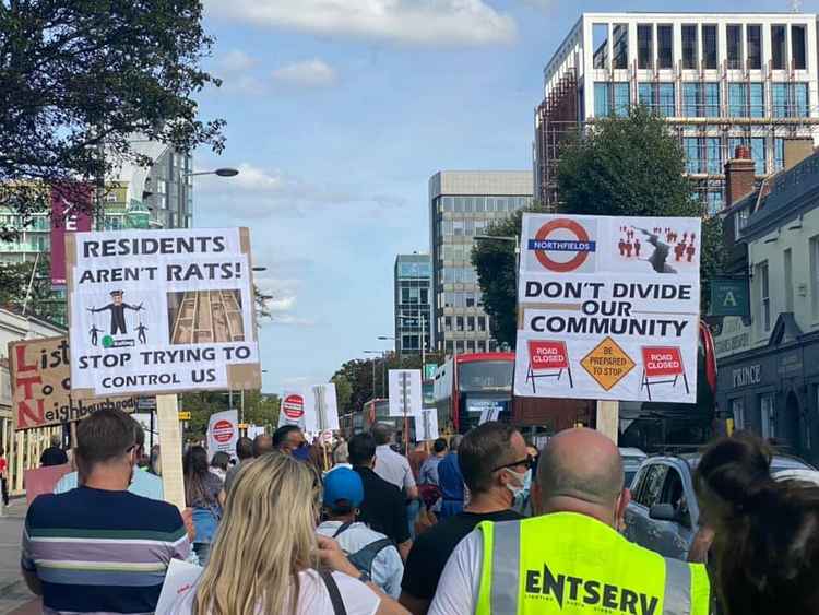 According to One Ealing, around 3,000 people attended the march in September. Image Credit: Kandyce Tester