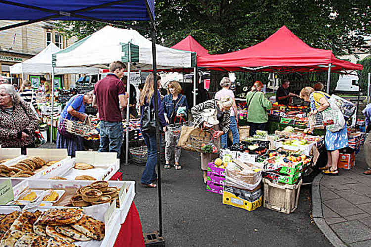 Axminster Market - back in business on June 8